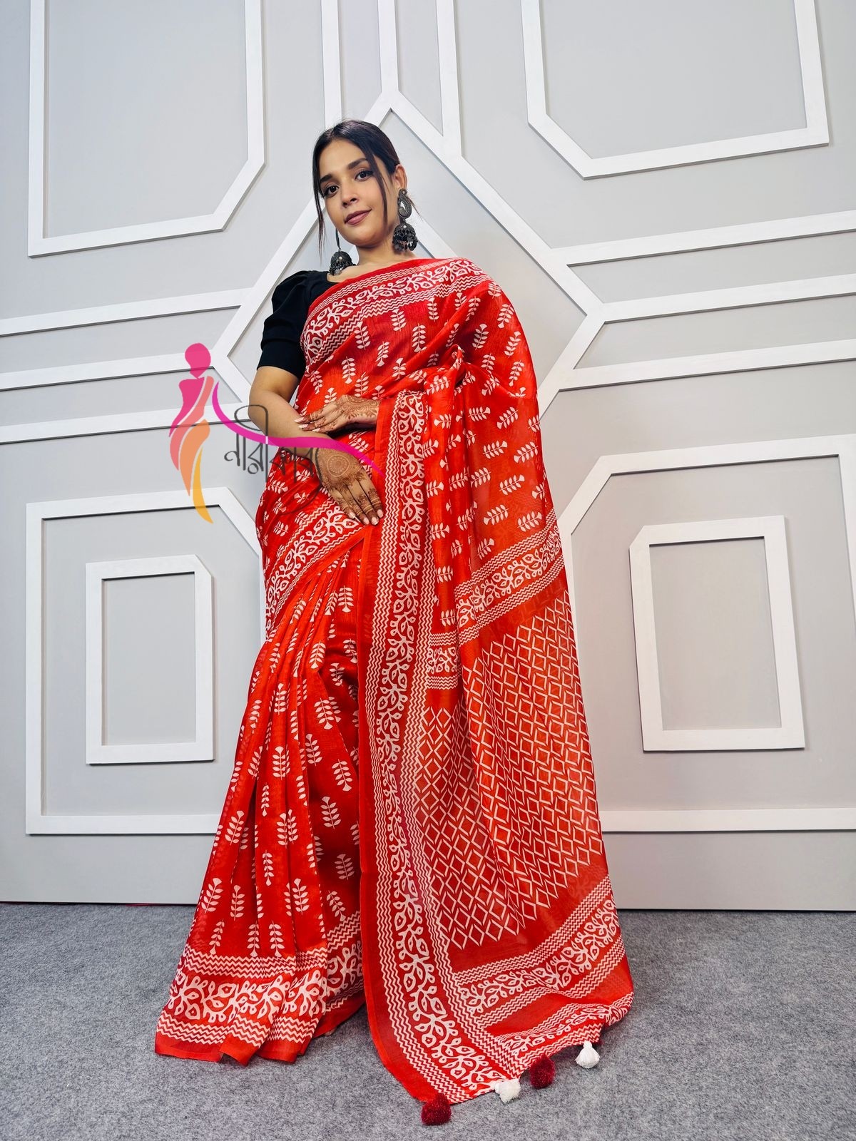 Premium Tangail Silk Saree TS 7017
