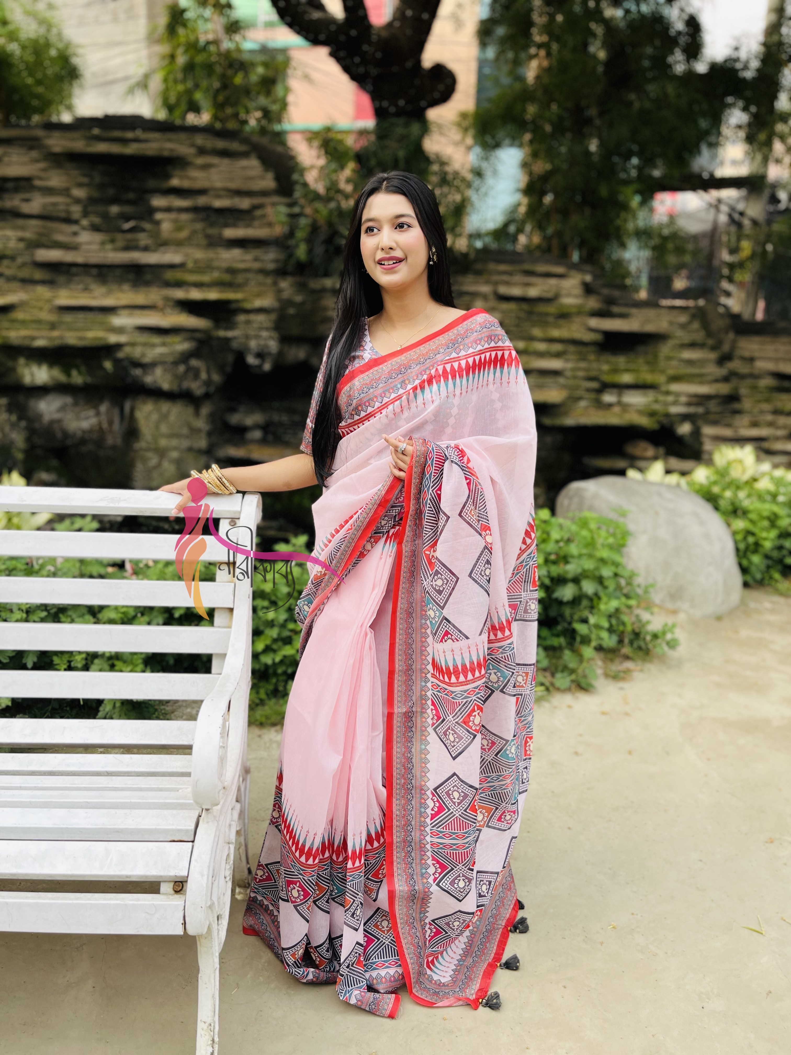 Premium Semi Muslin Silk Saree SM 5120