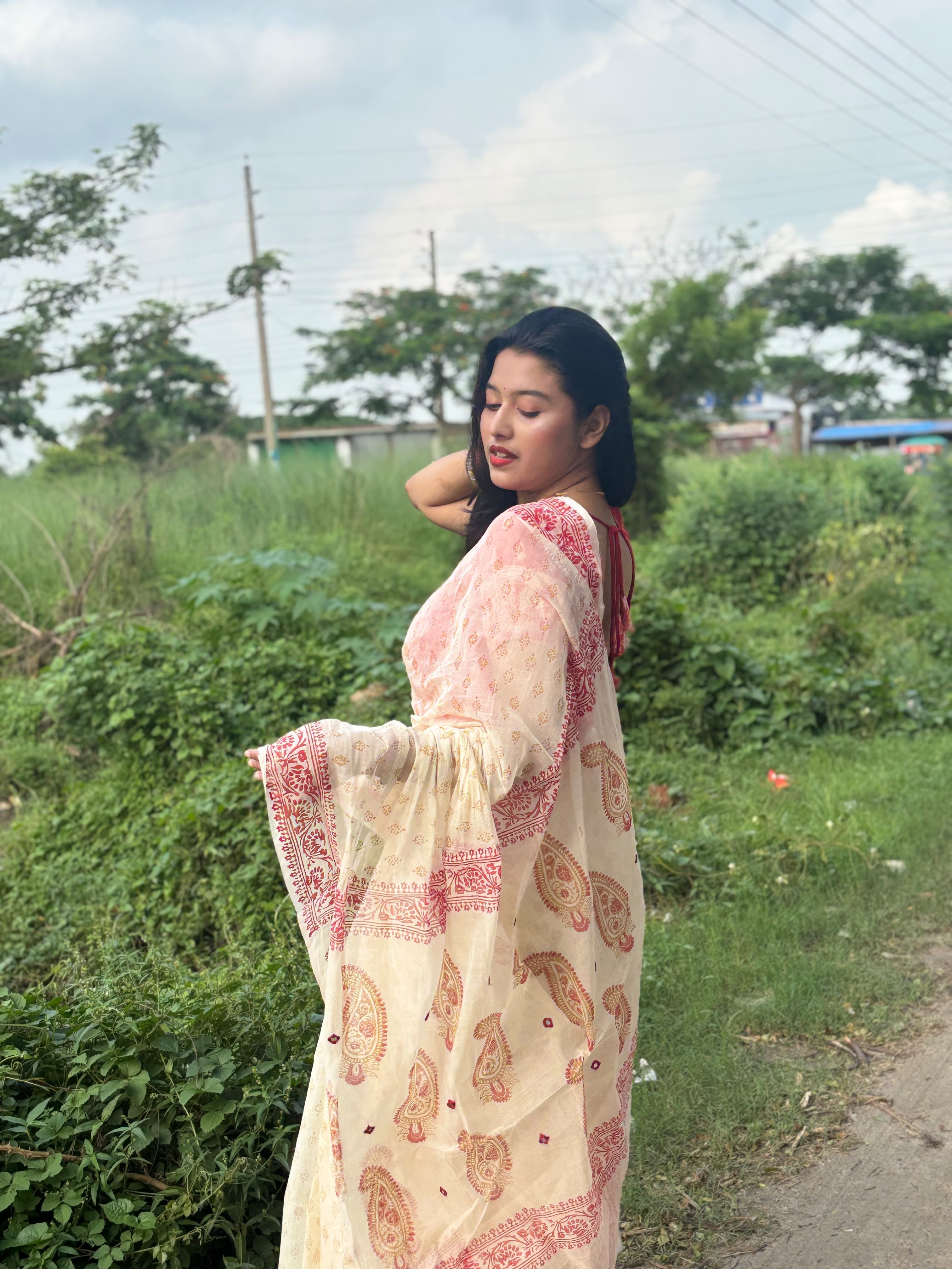 Cotton Saree SCS- 1001