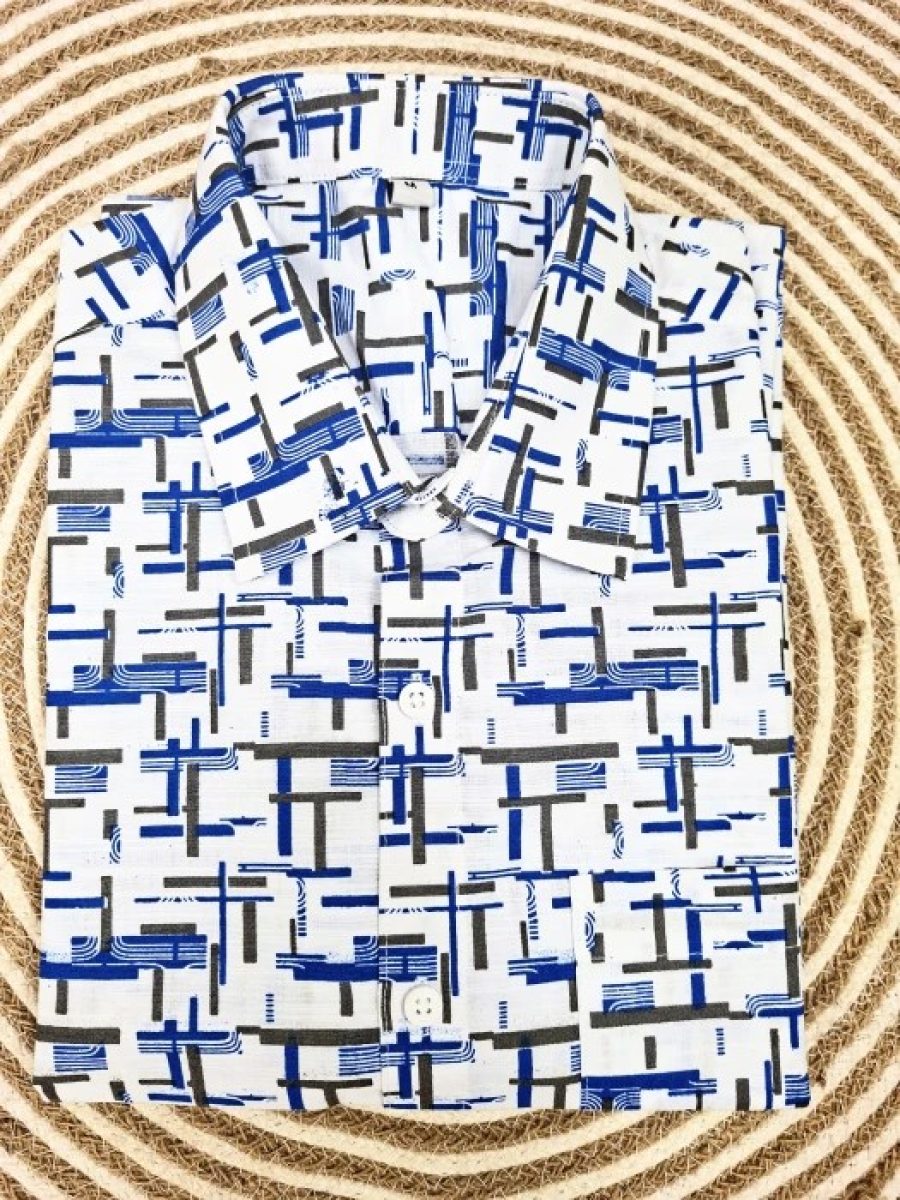 ছেলেদের কটন হাফ শার্ট Code-S-351