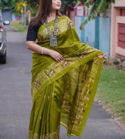 Premium Tangail Silk Saree TS 7013