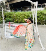 Premium Semi Muslin Silk Saree SM 5112