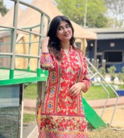 অর্গানজা সিল্ক কুর্তি KM - 130