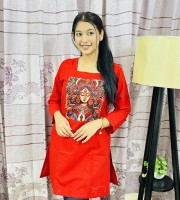 শর্ট কটন কুর্তি KC - Dugga