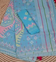 Jamdani Motive Saree JM-8084